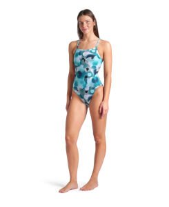 ARENA CAMOUFLAGE KADIN YÜZÜCÜ MAYOSU 009065660