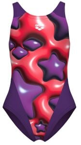 ARENA STAR SHAPED KIZ ÇOCUK YÜZÜCÜ MAYOSU 008169950