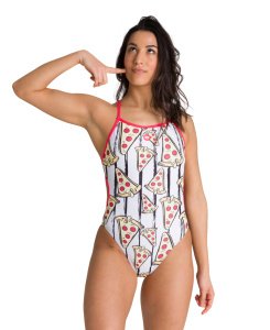 ARENA CRAZY PIZZA KADIN YÜZÜCÜ MAYOSU 003489500