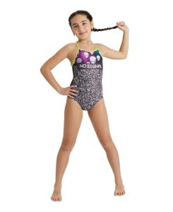 ARENA CRAZY SIGNALS KIZ ÇOCUK YÜZÜCÜ MAYOSU 005082560