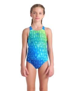 ARENA MULTI COLOURS KIZ ÇOCUK YÜZÜCÜ MAYOSU 009007808