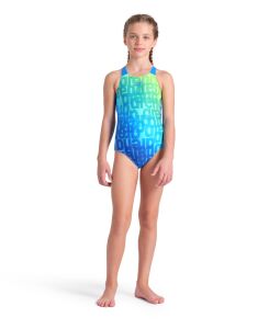 ARENA MULTI COLOURS KIZ ÇOCUK YÜZÜCÜ MAYOSU 009007808
