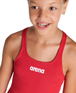 ARENA SOLID KIZ ÇOCUK YÜZÜCÜ MAYOSU 004762450