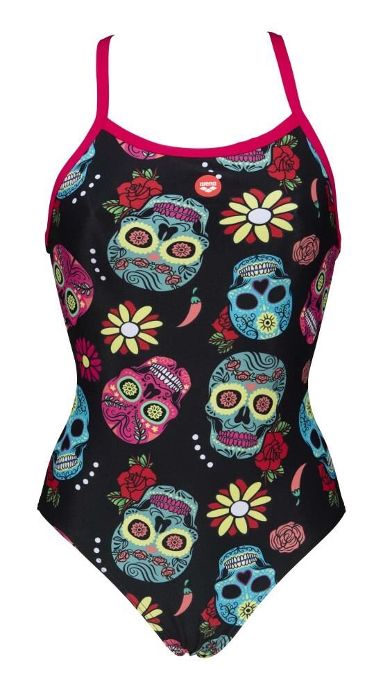 ARENA CRAZY SKULLS CARNIVAL KADIN YÜZÜCÜ MAYOSU 004045500