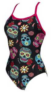 ARENA CRAZY SKULLS CARNIVAL KADIN YÜZÜCÜ MAYOSU 004045500