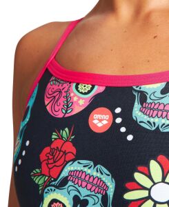 ARENA CRAZY SKULLS CARNIVAL KADIN YÜZÜCÜ MAYOSU 004045500