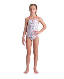 ARENA CONFETTI KIZ ÇOCUK YÜZÜCÜ MAYOSU 009089750