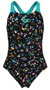 ARENA CONFETTI KIZ ÇOCUK YÜZÜCÜ MAYOSU 009089550