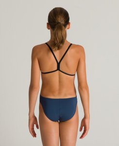 ARENA SOLID LIGHTECH KIZ ÇOCUK YÜZÜCÜ MAYOSU