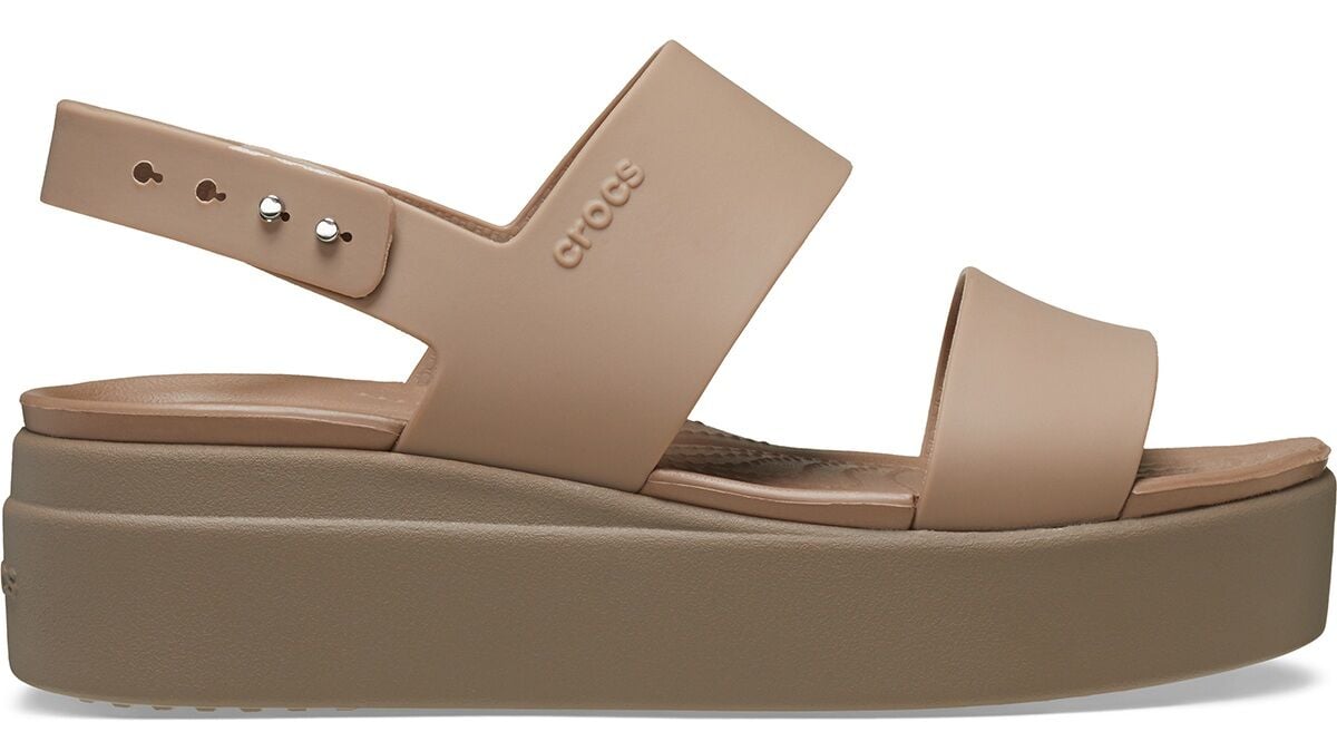 CROCS BROOKLYN LOW WEDGE KADIN SANDALET 206453-2EL