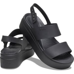 CROCS BROOKLYN LOW WEDGE KADIN SANDALET 206453-060
