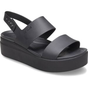 CROCS BROOKLYN LOW WEDGE KADIN SANDALET 206453-060