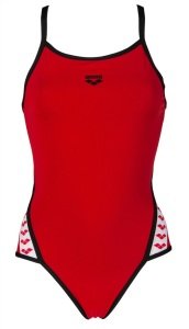 ARENA TEAM STRIPE KADIN YÜZÜCÜ MAYOSU 001195415