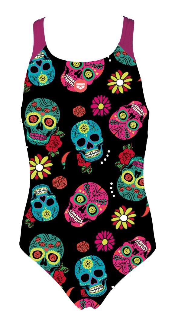 ARENA CRAZY SKULLS CARNIVAL KIZ ÇOCUK MAYOSU 005008500