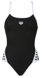 ARENA TEAM STRIPE KADIN YÜZÜCÜ MAYOSU 001195501