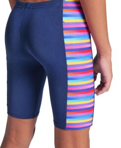 ARENA RACING STRIPE ERKEK ÇOCUK YÜZÜCÜ MAYOSU 009012750