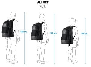 ARENA ALL SET BACKPACK 45L YÜZÜCÜ SIRT ÇANTASI 010234100