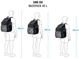 ARENA ONE GO BACKPACK 45L YÜZÜCÜ SIRT ÇANTASI 010231100