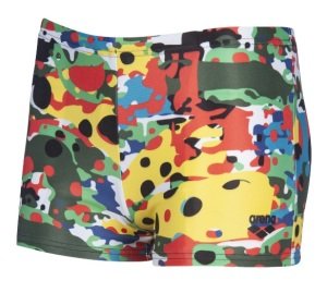 ARENA CAMOUFLAGE ERKEK ÇOCUK YÜZÜCÜ MAYOSU 002952500