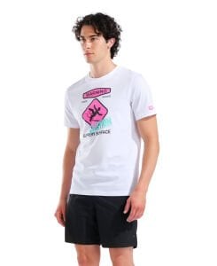 ARENA SLIPPERY SURFACE PRINT ERKEK T-SHIRT 011332100