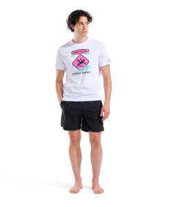 ARENA SLIPPERY SURFACE PRINT ERKEK T-SHIRT 011332100