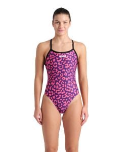 ARENA LEOPARD SKIN KADIN YÜZÜCÜ MAYOSU 009443950