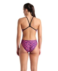 ARENA LEOPARD SKIN KADIN YÜZÜCÜ MAYOSU 009443950