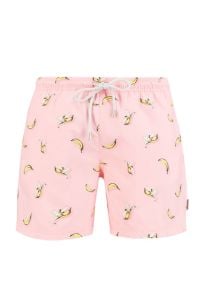 JOHN FRANK ERKEK ŞORT MAYO JFSS21SW54-BANANA PINK