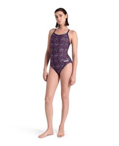 ARENA ABSTRACT TILES KADIN YÜZÜCÜ MAYOSU 007141417