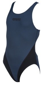 ARENA SOLID SWIM TECH KIZ ÇOCUK YÜZÜCÜ MAYOSU 2A262550