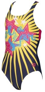 ARENA VIBES KIZ ÇOCUK YÜZÜCÜ MAYOSU 002881790