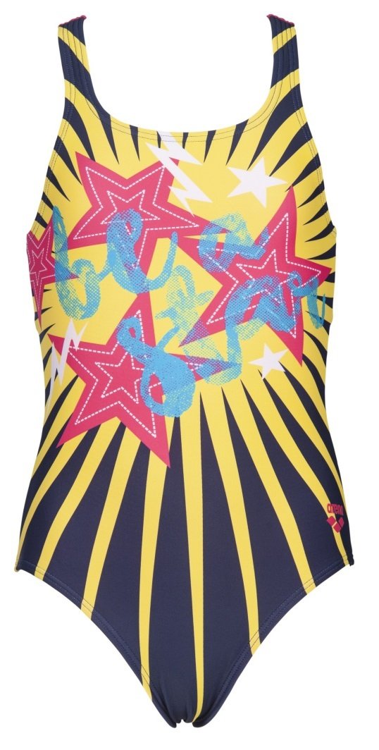 ARENA VIBES KIZ ÇOCUK YÜZÜCÜ MAYOSU 002881790