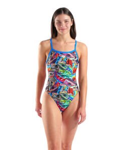 ARENA IGUANAS KADIN YÜZÜCÜ MAYOSU 010220108