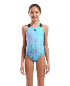 ARENA MULTI COLOURS KIZ ÇOCUK YÜZÜCÜ MAYOSU 009007509