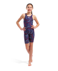 ARENA PRINTED FULL BODY KIZ ÇOCUK YÜZÜCÜ MAYOSU 009619417