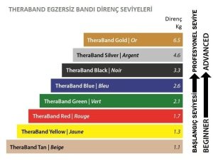 THERA BAND EGZERSİZ BANDI 1.5 METRE