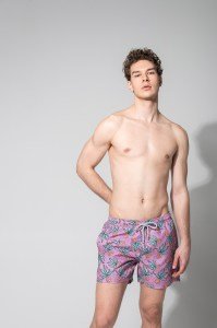 JOHN FRANK ERKEK ŞORT MAYO JFSS21SW38-PINEAPPLE