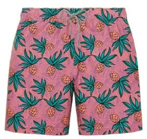 JOHN FRANK ERKEK ŞORT MAYO JFSS21SW38-PINEAPPLE