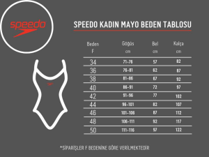 SPEEDO ENDURANCE PLUS KADIN YÜZÜCÜ MAYOSU 8-12842G807