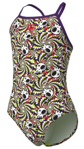 ARENA FUN SKULLS KIZ ÇOCUK YÜZÜCÜ MAYOSU 010284590