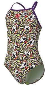 ARENA FUN SKULLS KIZ ÇOCUK YÜZÜCÜ MAYOSU 010284590