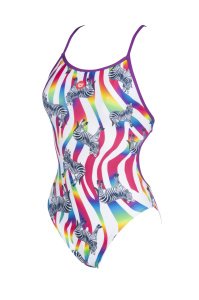 ARENA CRAZY ZEBRAS KADIN YÜZÜCÜ MAYOSU 002826850