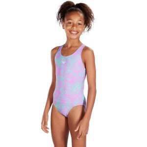 Speedo Boom Endurance 10 Kız Çocuk Yüzücü Mayosu