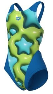 ARENA STAR SHAPED KIZ ÇOCUK YÜZÜCÜ MAYOSU 008169830
