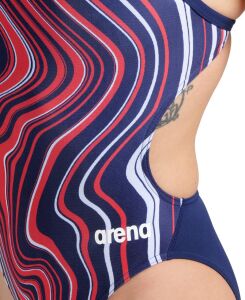ARENA MARBLED KADIN YÜZÜCÜ MAYOSU 005562740