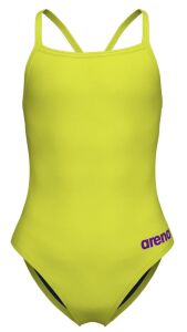 ARENA SOLID KIZ ÇOCUK YÜZÜCÜ MAYOSU 004765650