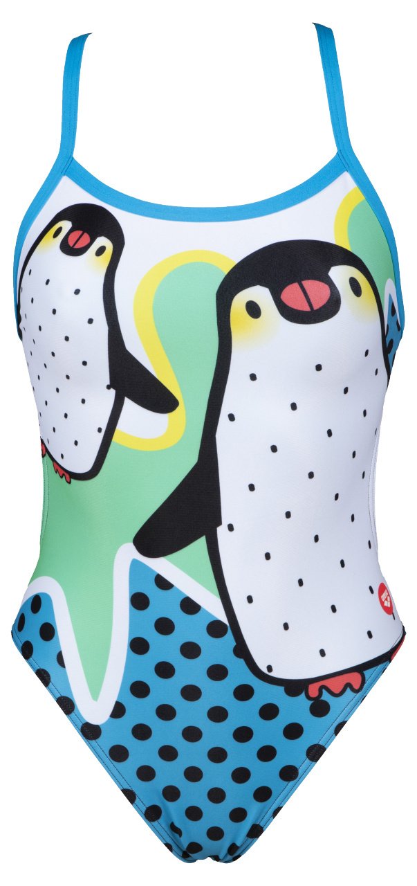 ARENA CRAZY PENGUINS KADIN YÜZÜCÜ MAYOSU 003488580